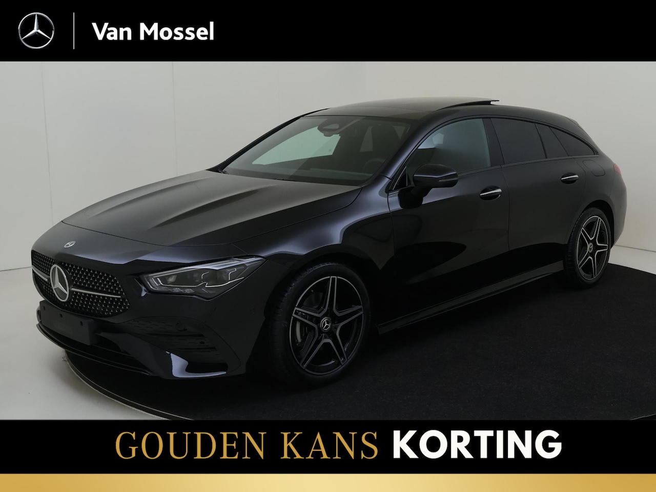 Mercedes-Benz CLA-klasse Shooting Brake - 180 Star Edition AMG Line / Panoramadak/ Night/ DISTRONIC - AutoWereld.nl