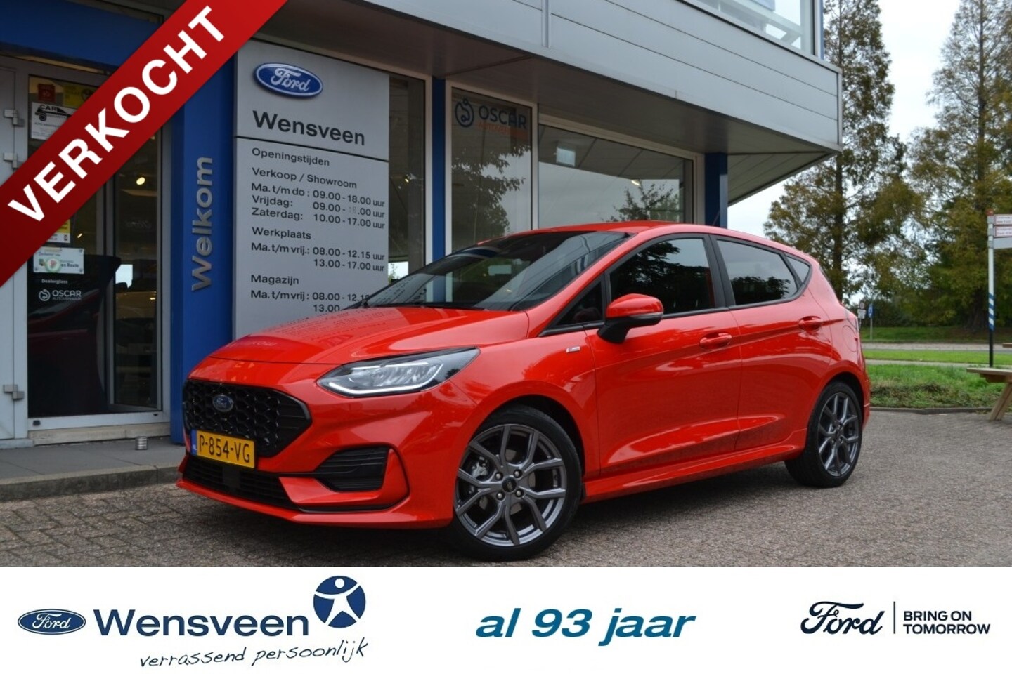 Ford Fiesta - ST-Line 1.0T 125pk MHEV Afneembare Trekhaak - AutoWereld.nl