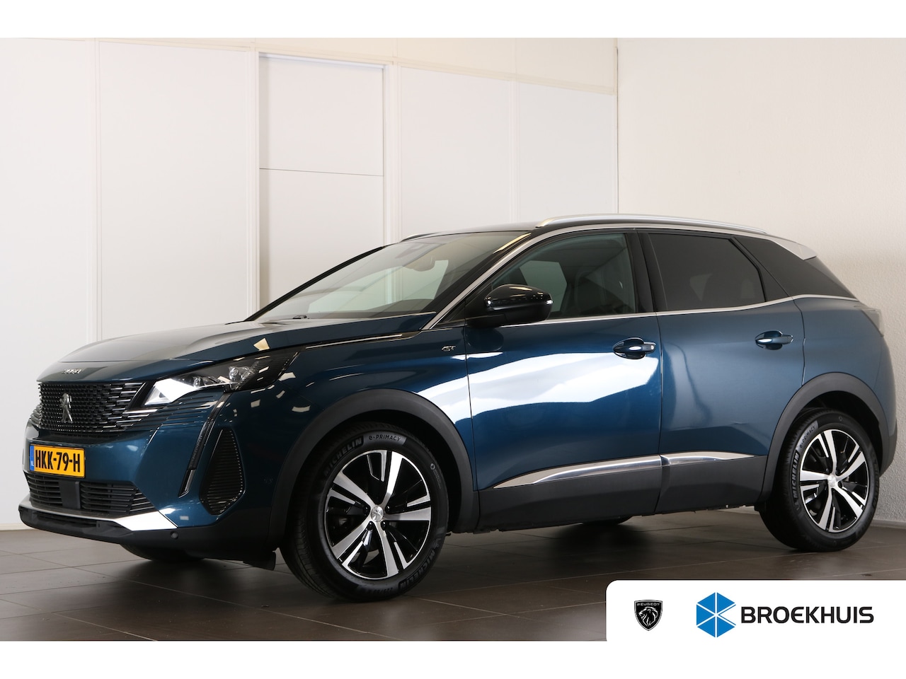 Peugeot 3008 - 1.2 PURETECH 130PK GT AUTOMAAT / NAVI / LEDER / CLIMA / PDC / 18" LMV / CAMERA / KEYLESS / - AutoWereld.nl