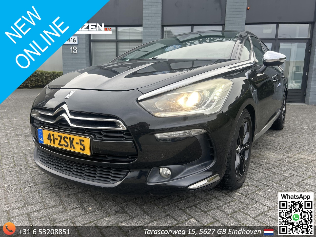 Citroën DS5 - 2.0 Hybrid4 Business Executive | Maxton Spoiler | Pano | Leder | Cruise | Climate | APK 04 - AutoWereld.nl