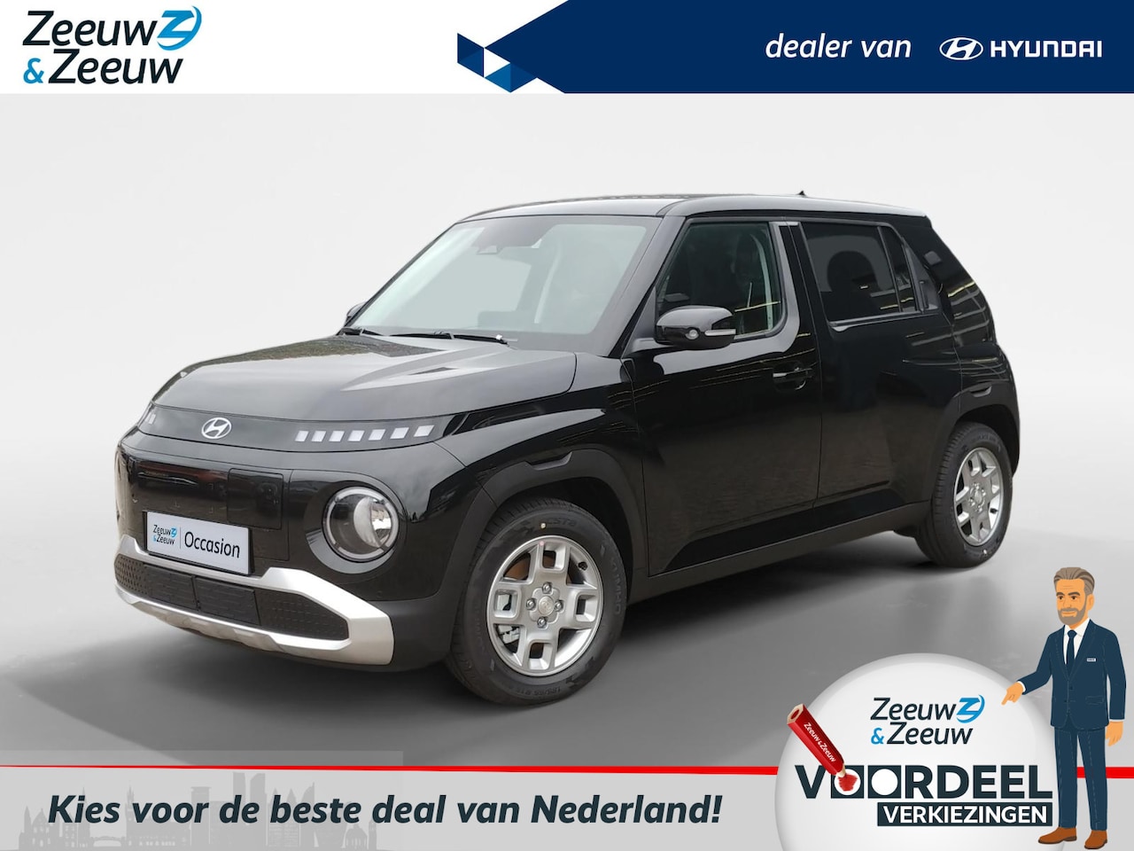 Hyundai Inster - Pulse 49 kWh +WTR PACK €3.000,- KORTING | GEEN LEVERTIJD - AutoWereld.nl