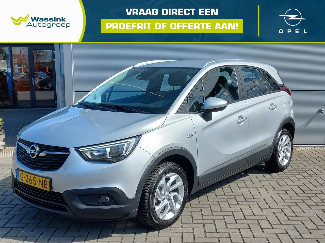 Opel Crossland X - 1.2 T 110pk Edition | Airconditioning | Navigatie | Lm-velgen | Cruise control | Apple Car - AutoWereld.nl