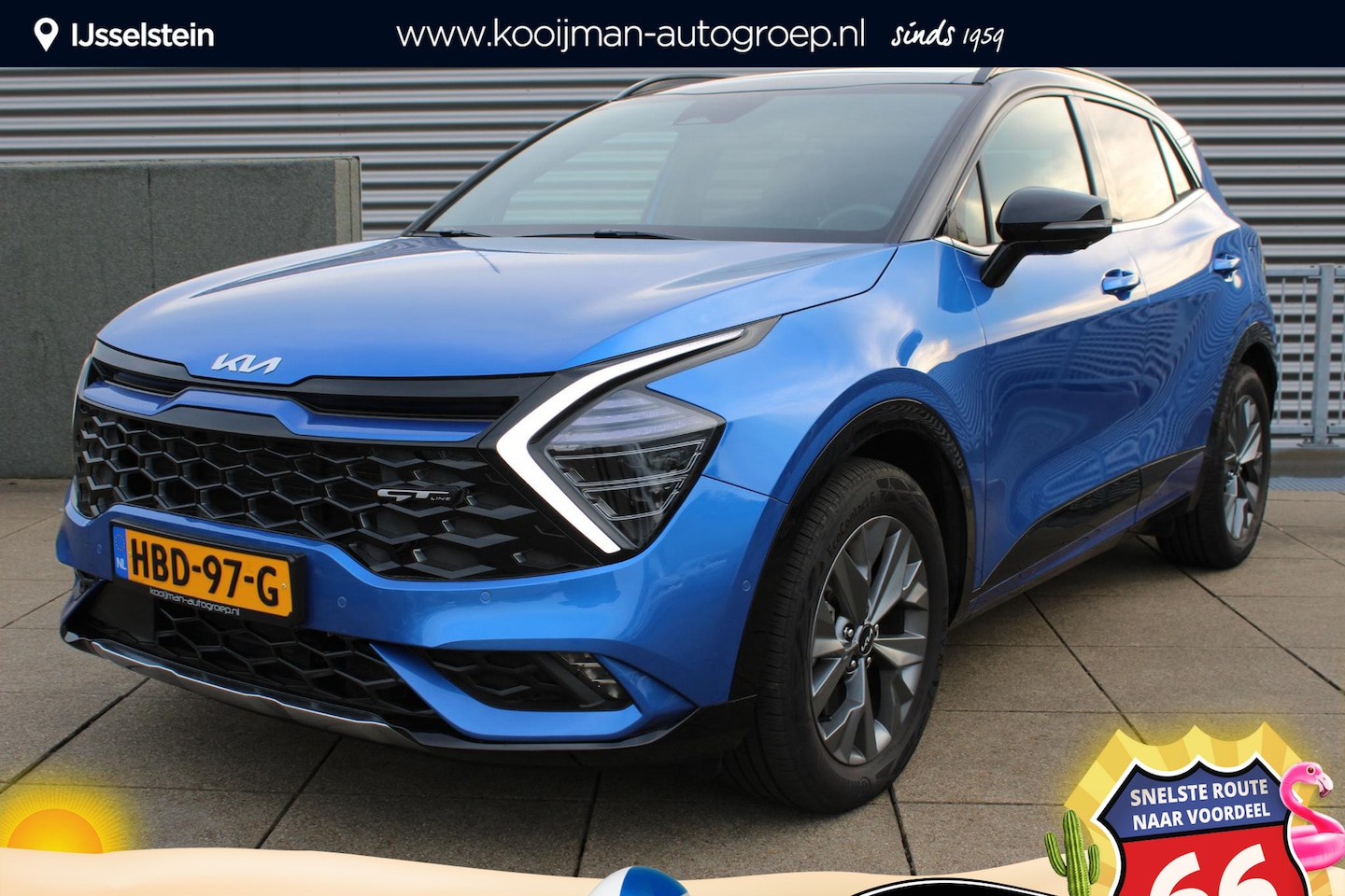 Kia Sportage - 1.6 T-GDi Hybrid GT-PlusLine Schuifdak / Camera / Leder - AutoWereld.nl