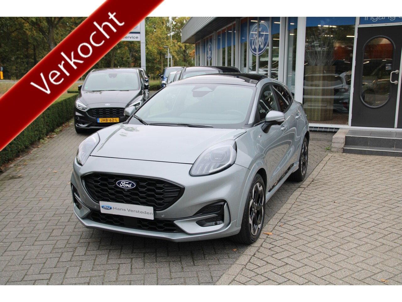 Ford Puma - 1.0 EcoBoost Hybrid 155 PK ST-Line X Automaat TREKHAAK AFNEEMBAAR| PANORAMADAK | WINTER PA - AutoWereld.nl