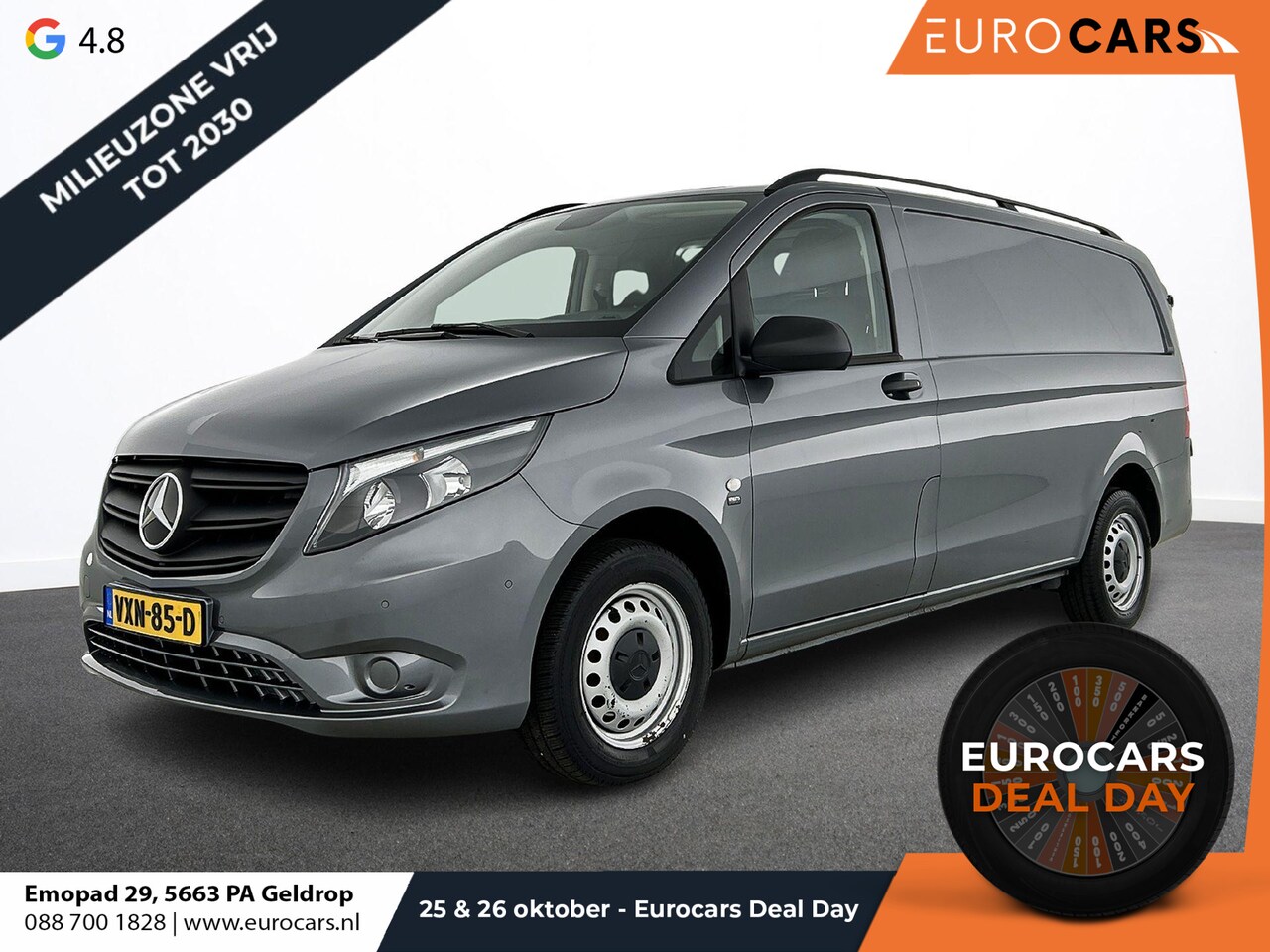 Mercedes-Benz Vito - 114 CDI Lang Automaat Navigatie Airco Bluetooth Camera Trekhaak - AutoWereld.nl