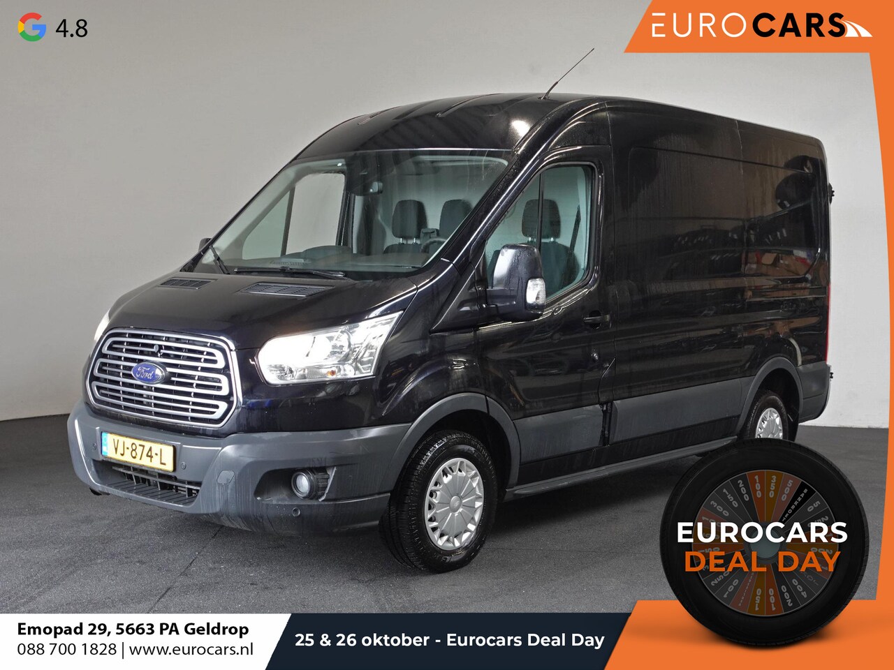 Ford Transit - 100pk L2H2 Schade/Damaged ! Airco Camera PDC Trekhaak - AutoWereld.nl