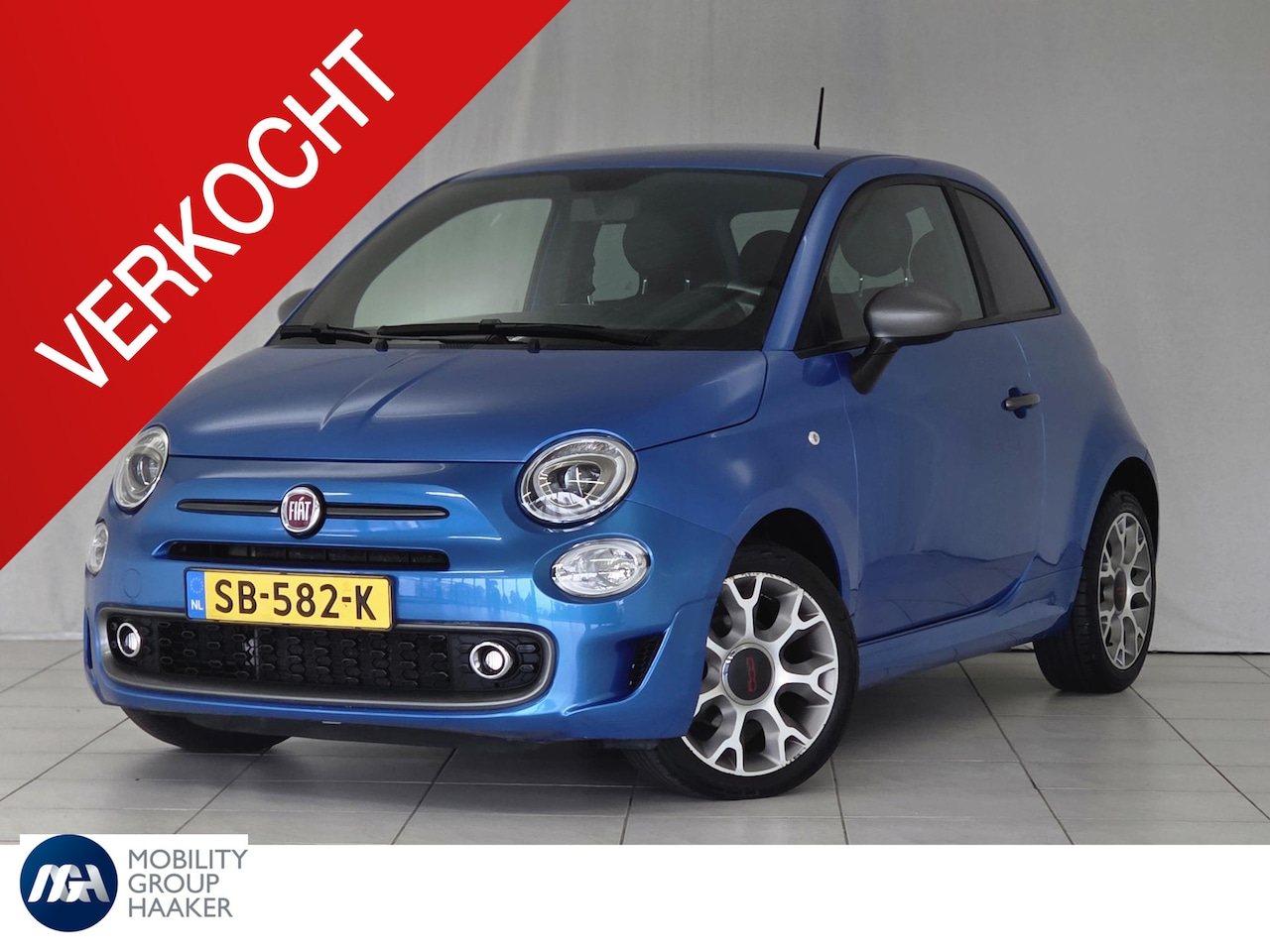 Fiat 500 - 1.2 Sport | Navigatie | Lederen Stoelen | Cruise Control - AutoWereld.nl