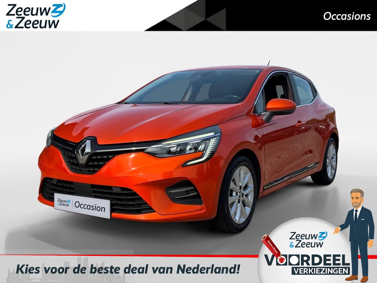 Renault Clio - 100PK TCe Intens | Parkeersensoren | Apple CarPlay/Android Auto | Climate Control | Cruise - AutoWereld.nl