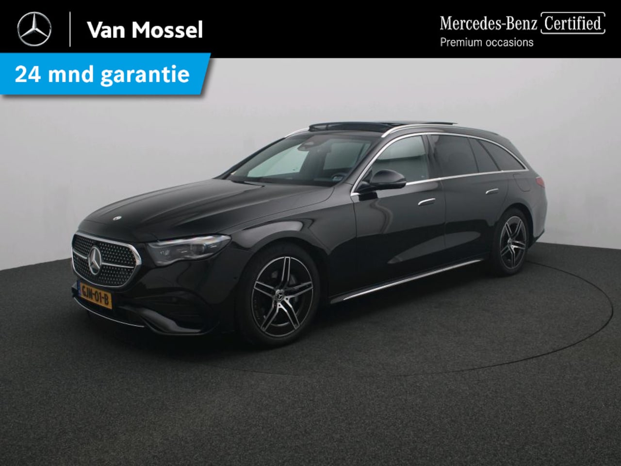 Mercedes-Benz E-klasse Estate - 300 e AMG Line / Panoramadak/ Leder/ SUPERSCREEN/ Stoelverwarming- & Ventilatie/ - AutoWereld.nl