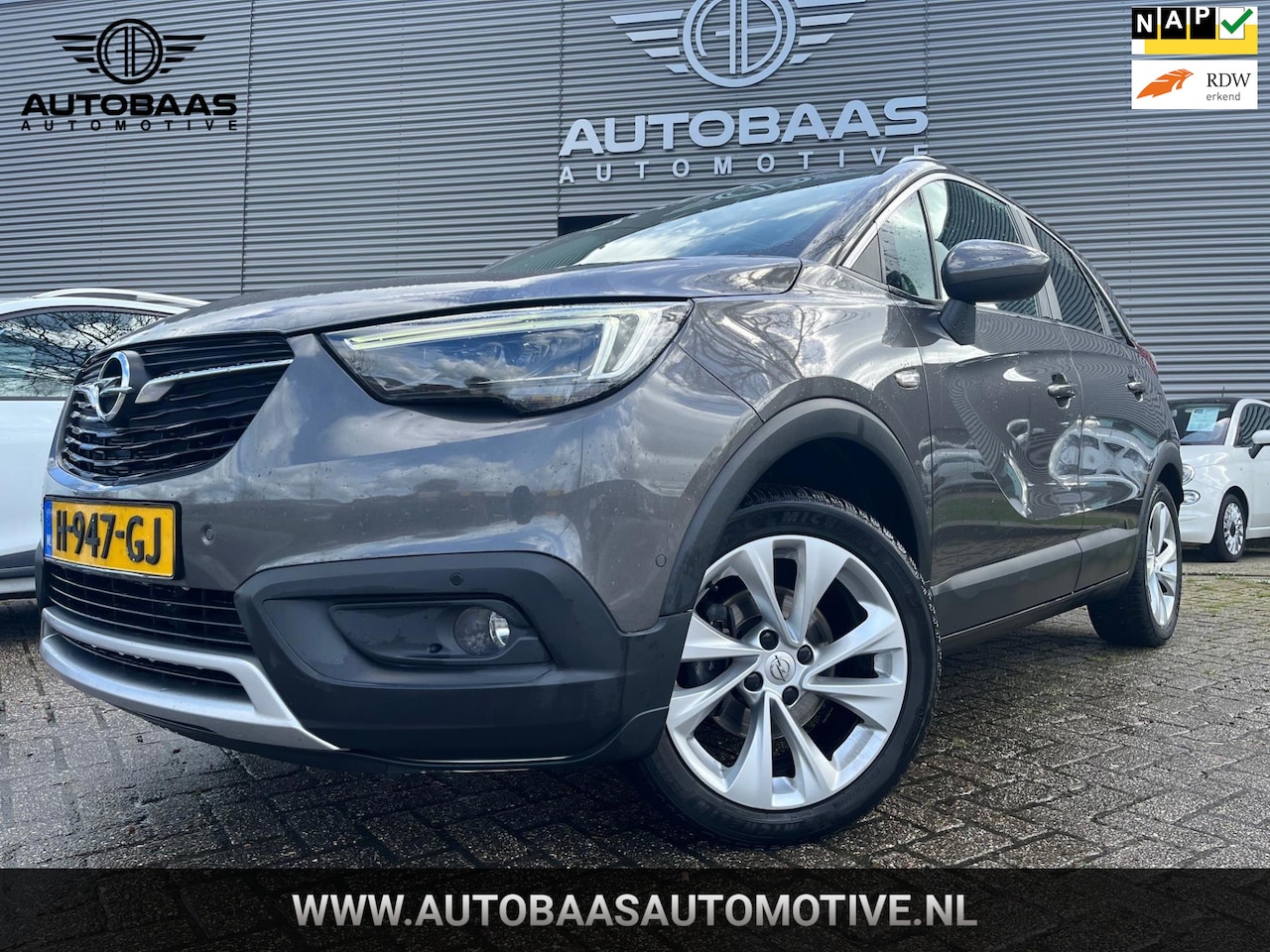 Opel Crossland X - 1.2 Turbo Innovation AUTOMAAT+NL-AUTO+NAP+PANORAMADAK+NAVIGATIE+CAMERA+TREKHAAK+NW DISTRIB - AutoWereld.nl