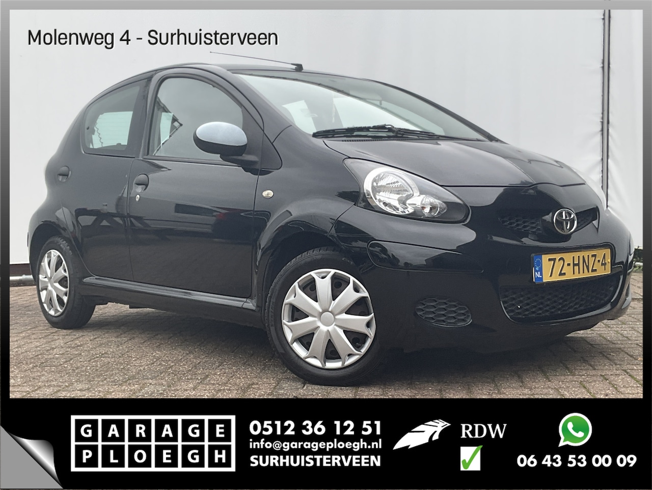 Toyota Aygo - 1.0-12V Access 5-Deurs Stuurbekrachtiging NL-Auto Zuinig en Betrouwbaar! - AutoWereld.nl
