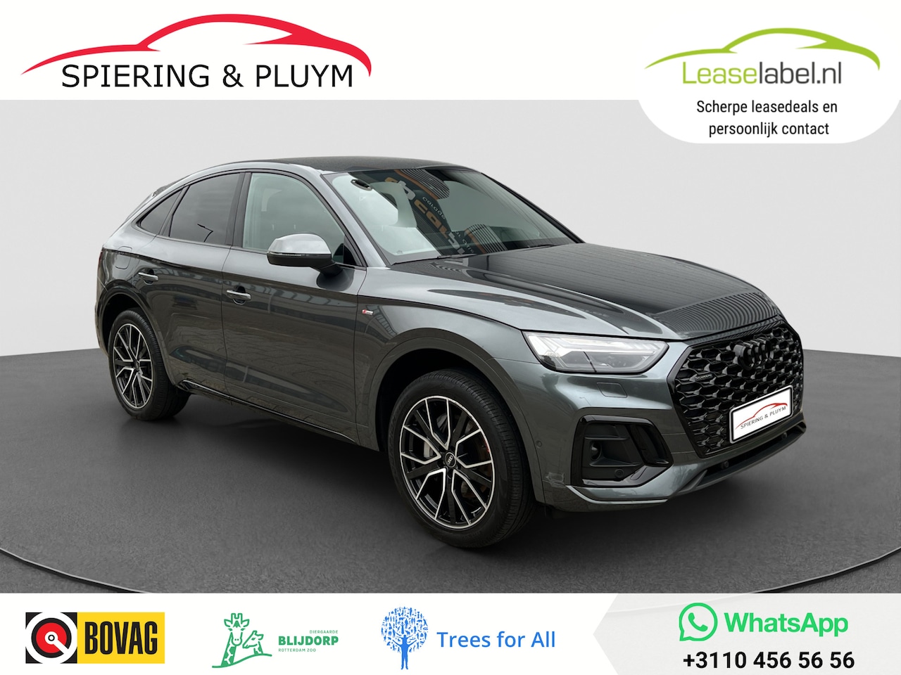 Audi Q5 Sportback - 55 TFSI e S edition Competition | 360 Cam | Adaptive | B&O | Matrix LED - AutoWereld.nl