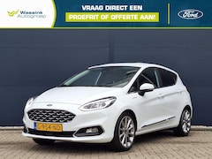 Ford Fiesta - 1.0 Ecoboost Vignale 100pk Automaat I Trekhaak 1000KG I Half leer I Adaptieve cruise I B&O