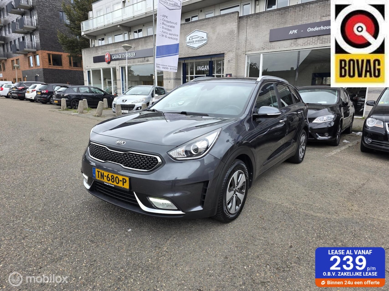 Kia Niro - 1.6 GDi Hybrid 2018 1e EIG/ORG-NL/CRUISE/CAM/PDC!!! - AutoWereld.nl
