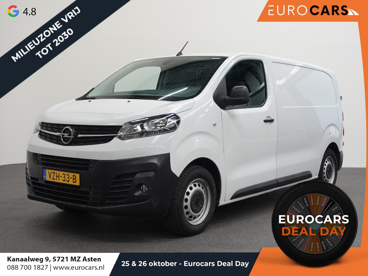 Opel Vivaro - 2.0 CDTI L2H1 145PK Edition Automaat Airco  App connect Trekhaak Navigatie Cruise - AutoWereld.nl