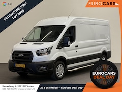 Ford Transit - 330 2.0 TDCI Automaat L3H2 Trend Airco Navi Trekhaak Cruise Control Camera Side bars
