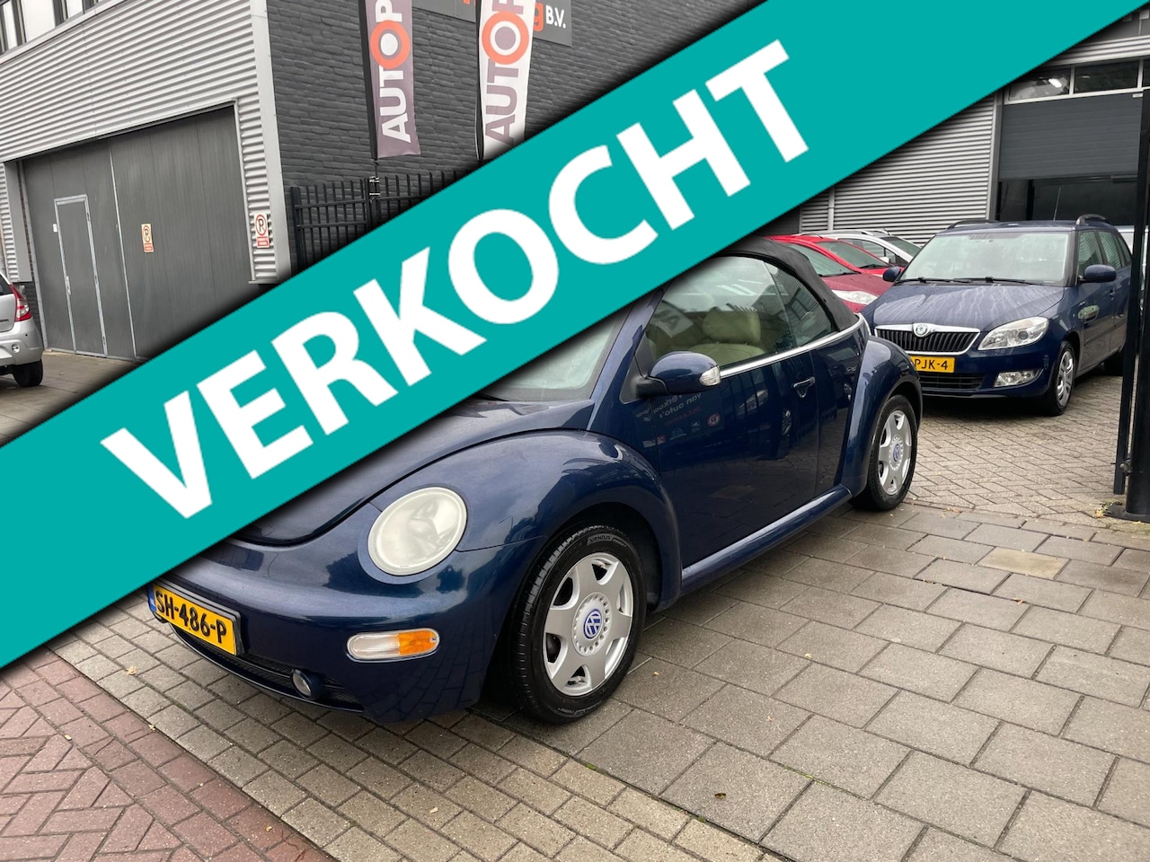 Volkswagen New Beetle Cabriolet - 2.0 Highline Airco Navi PDC NAP APK - AutoWereld.nl