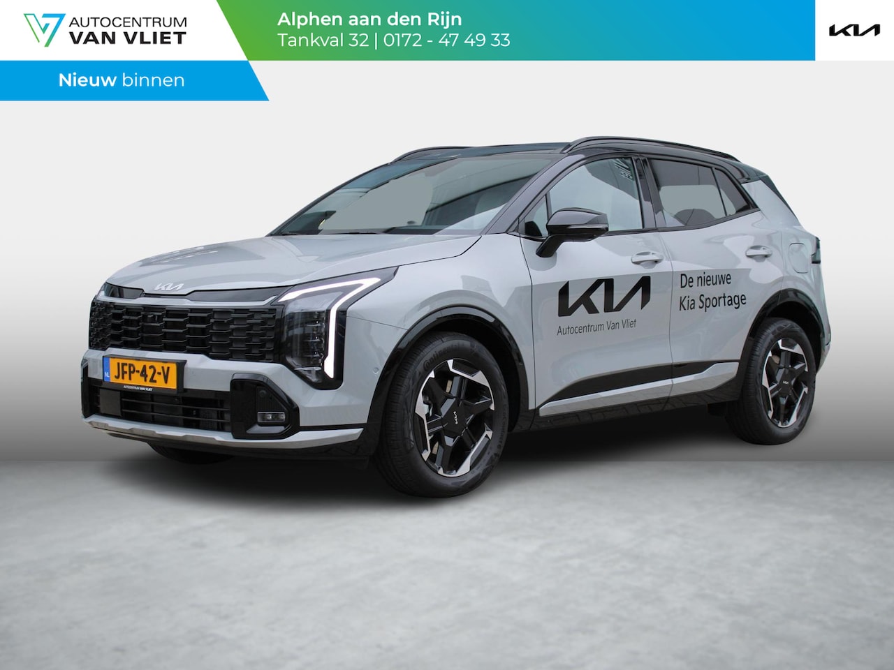 Kia Sportage - 1.6 T-GDi Hybrid GT-PlusLine | 360 Graden camera | Navigatie | stoel en stuur verwarming | - AutoWereld.nl