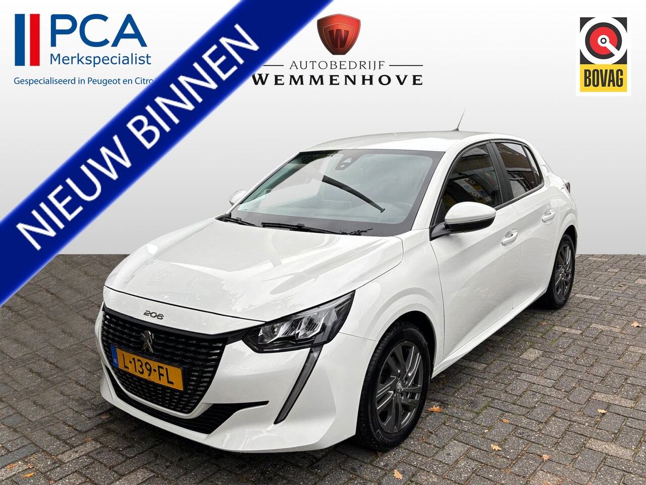 Peugeot 208 - 1.2 PureTech Active Pack Stoelverwarming/Cruisecontrol/Apple Carplay/Andriodauto - AutoWereld.nl