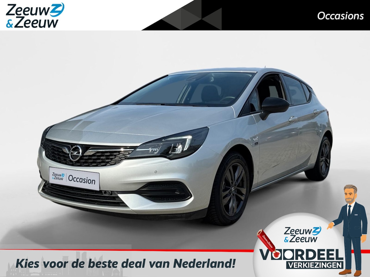 Opel Astra - 1.4T - 145PK Edition 2020 Automaat | Navi | Climate Control | Camera | Cruise Control | St - AutoWereld.nl