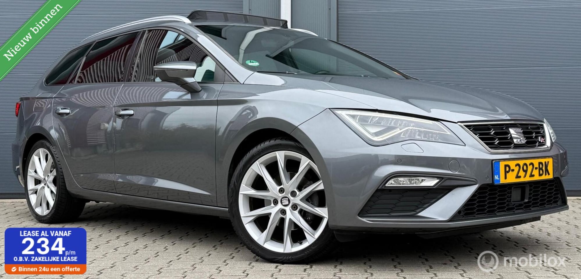 SEAT Leon ST - 1.4 TSI FR Business Intense Pano.dak/Carplay/Trekhaak - AutoWereld.nl
