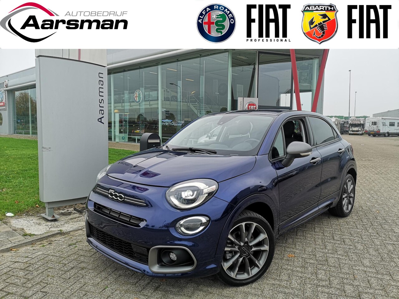 Fiat 500 X - 1.5 Hybrid Sport |Automaat | Camera | Navi | Carplay - AutoWereld.nl
