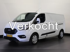 Ford Transit Custom - 2.0 TDCI 130PK L2 2x Schuifdeur EURO 6 - Airco - Cruise - Trekhaak - €12.950, - Excl