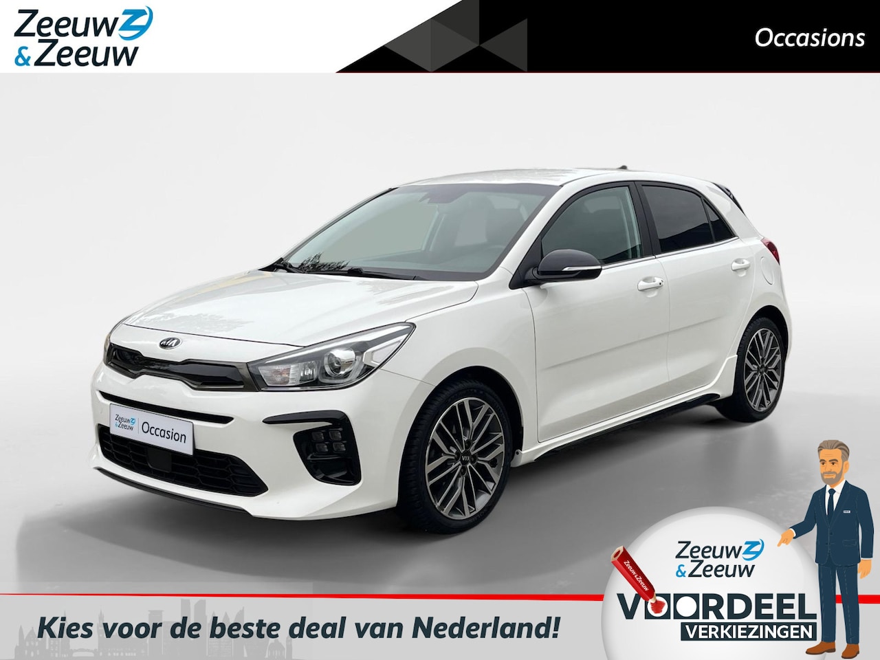 Kia Rio - 1.0 TGDI GT-Line | Navi | Clima | Camera | Stoel /- Stuurverwarming | Cruise Control | App - AutoWereld.nl