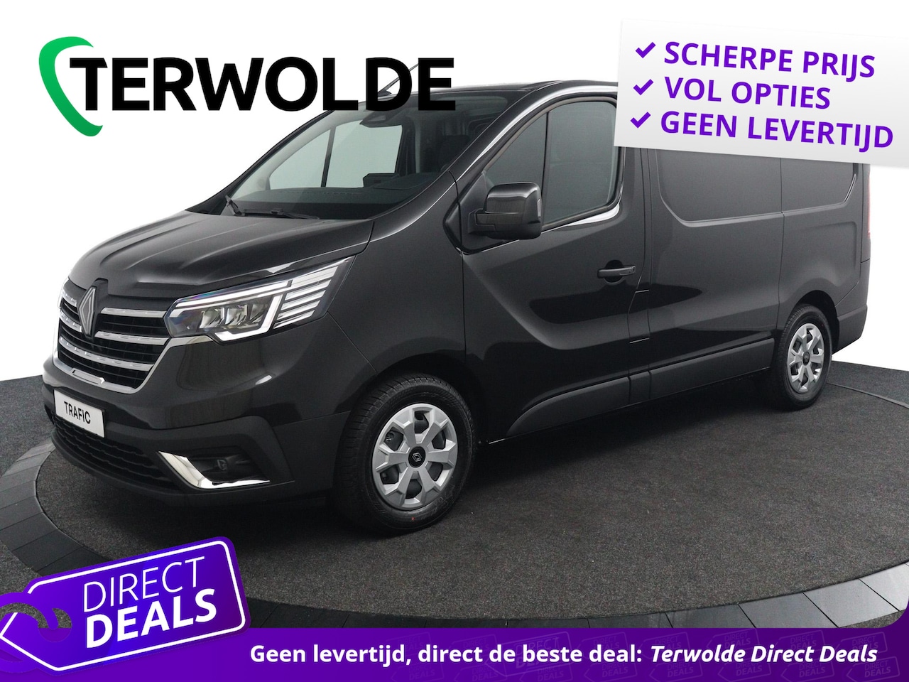Renault Trafic E-Tech - T29 L1H1 Advance 52 kWh | DIRECT LEVERBAAR | Achteruitrijcamera | Cruise Control | Navigat - AutoWereld.nl