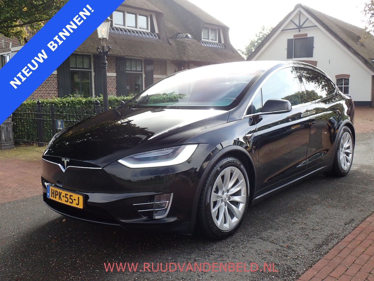 Tesla Model X - LONG RANGE RAVEN 88%SOH ! AUTOPILOT TREKHAAK/PREMIUM-AUDIO+INTERIEUR - AutoWereld.nl