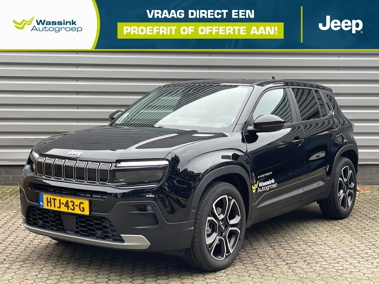 Jeep Avenger - 1.2T e-Hybrid 110pk Aut Summit I CarPlay I Parkeersensoren Voor & Achter I Camera I Naviga - AutoWereld.nl