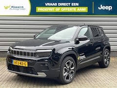 Jeep Avenger - 1.2T e-Hybrid 110pk Aut Summit I CarPlay I Parkeersensoren Voor & Achter I Camera I Naviga