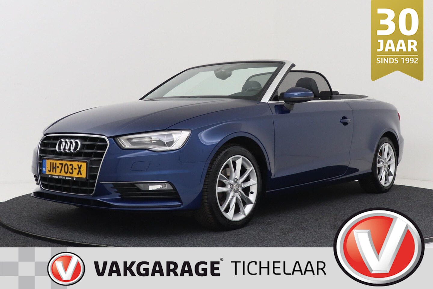 Audi A3 Cabriolet - 1.4 TFSI Ambition Pro Line | Sportstoelen | Stoelverwarming | Navigatie | Xenon | - AutoWereld.nl