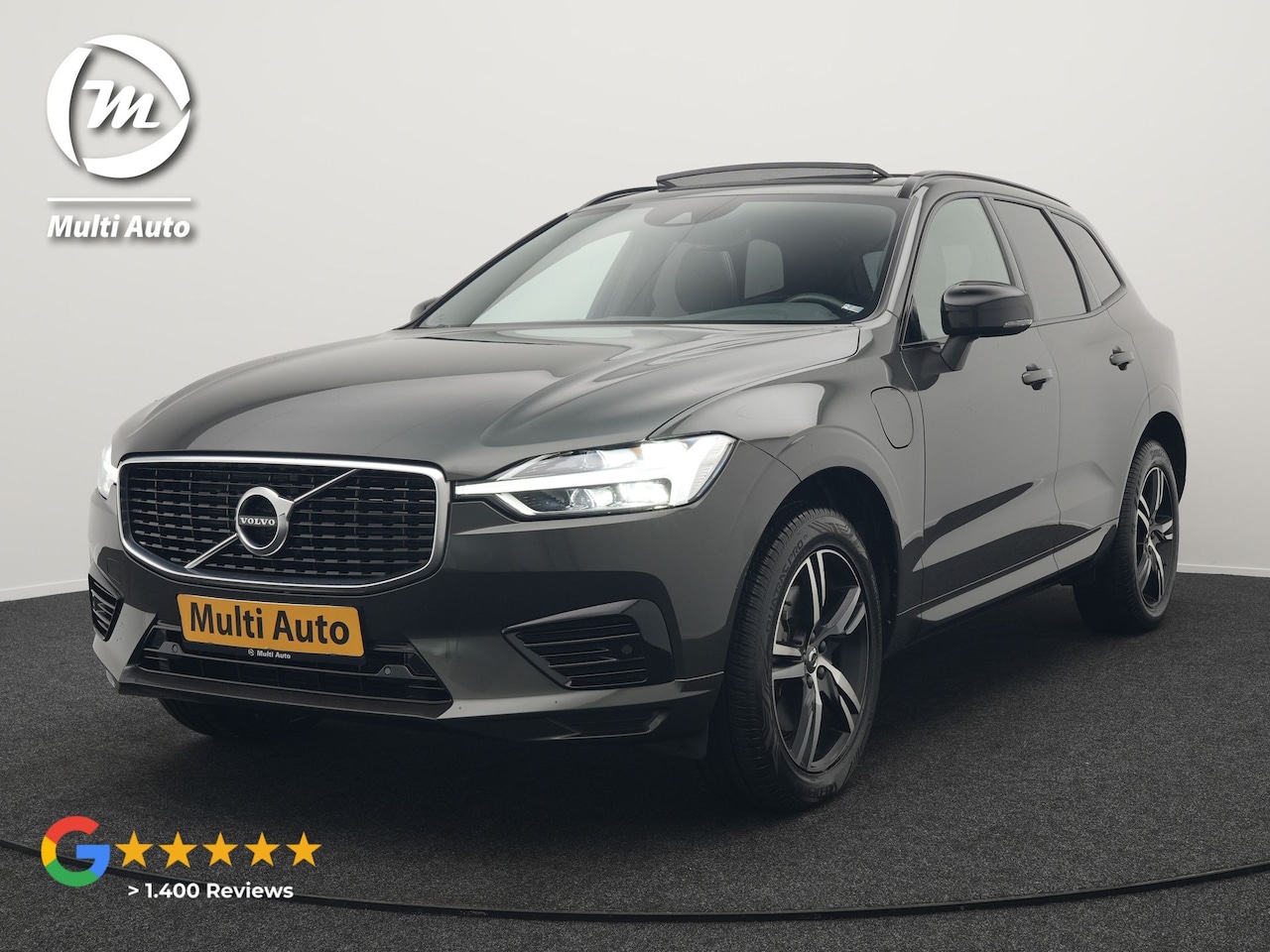 Volvo XC60 - 2.0 T8 Twin Engine AWD R-Design Plug In Hybrid 391pk Dealer O.H PHEV | Panodak | Camera | - AutoWereld.nl
