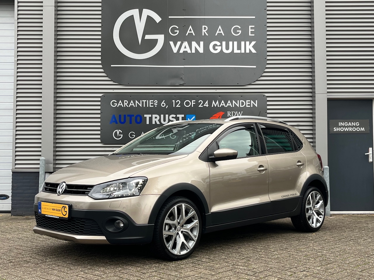 Volkswagen Polo - 1.2 TSI Cross 90PK Navi,Clima,Cruise,Isofix,Camera,Led,StoelVerw,ElektrRamen+Spiegels,Lmv, - AutoWereld.nl