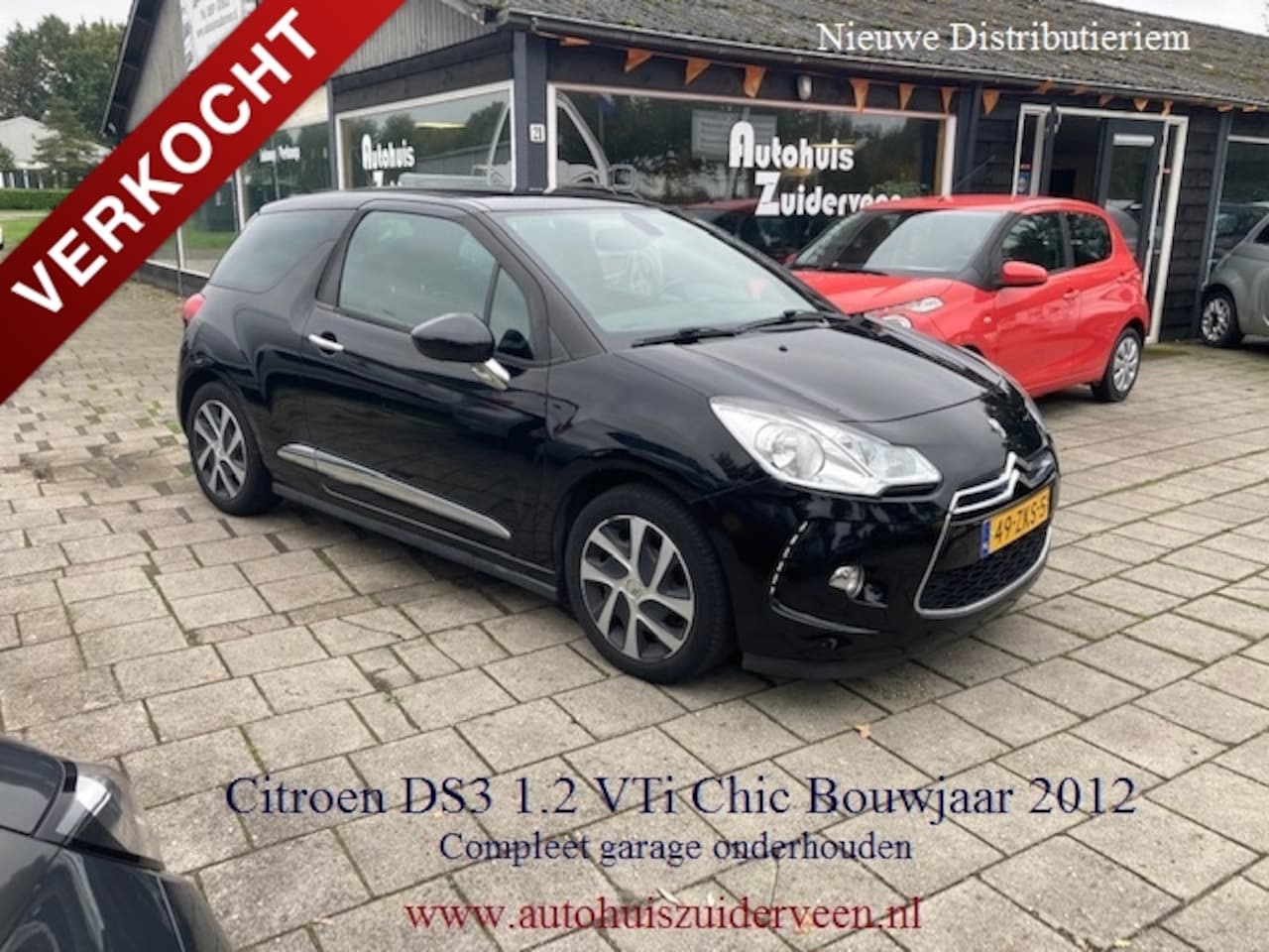 Citroën DS3 - 1.2 VTi 82pk Chic Compleet Onderhouden - AutoWereld.nl
