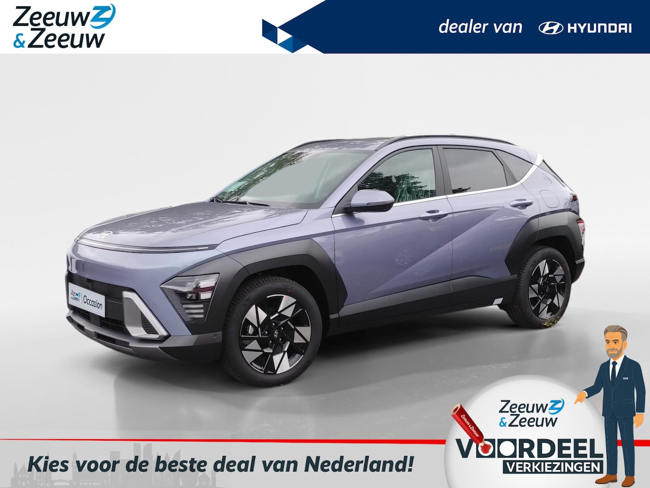 Hyundai Kona - 1.6 GDI HEV Premium |  INCL.€ 4.500,- INRUILPREMIE | DIVERSE KLEUREN - AutoWereld.nl