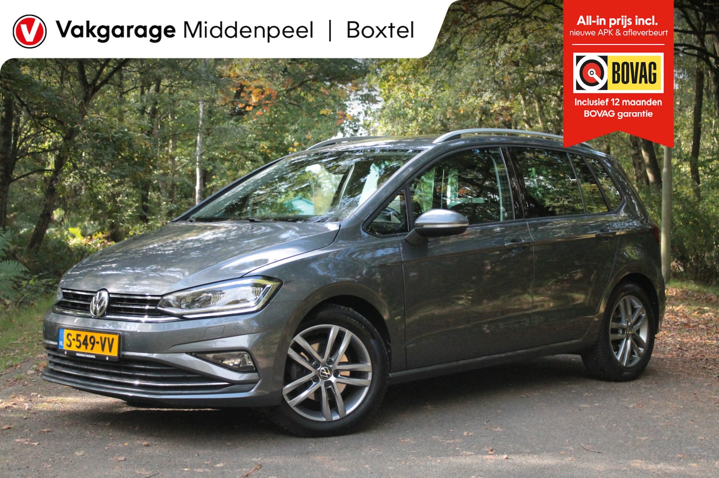Volkswagen Golf Sportsvan - 1.5 TSI ACT Highline Edition | ACC | Carplay | Camera - AutoWereld.nl