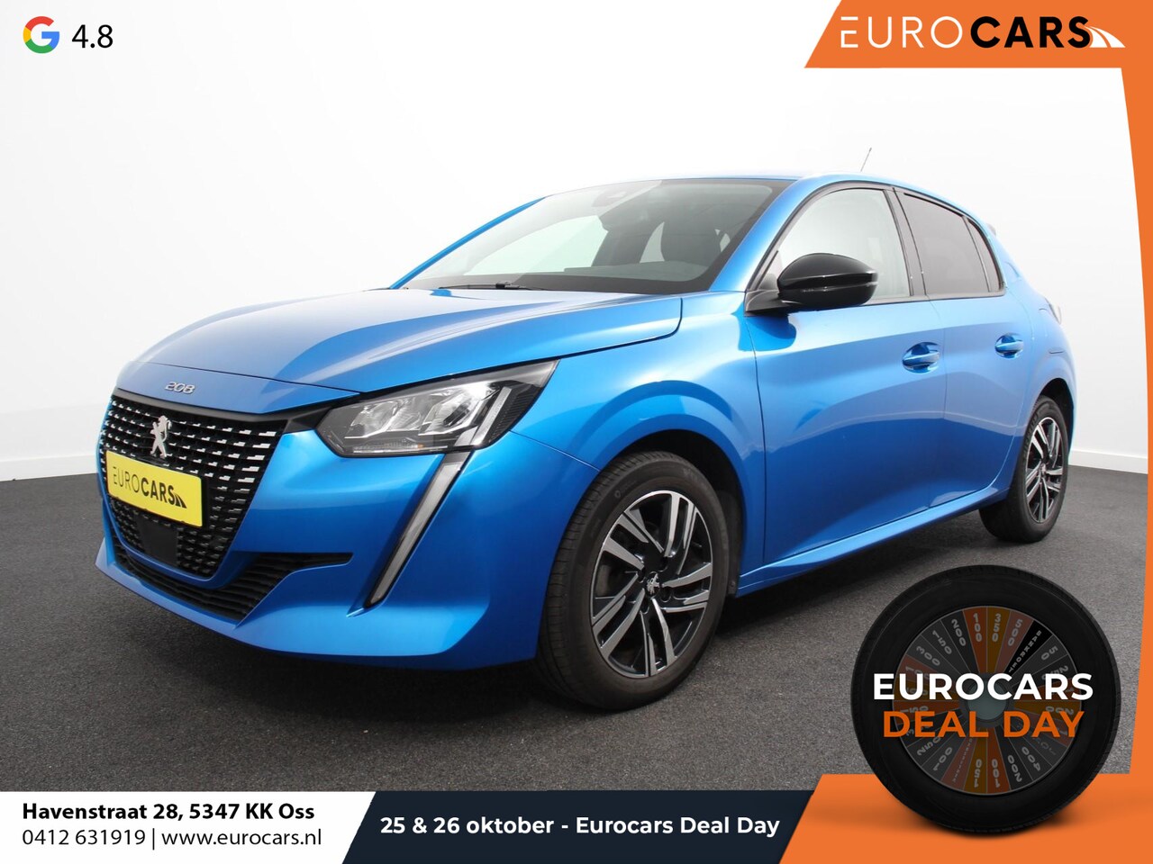 Peugeot 208 - 1.2 PureTech 100pk Automaat Allure Pack Climate control Adaptive cruise control LED Achter - AutoWereld.nl