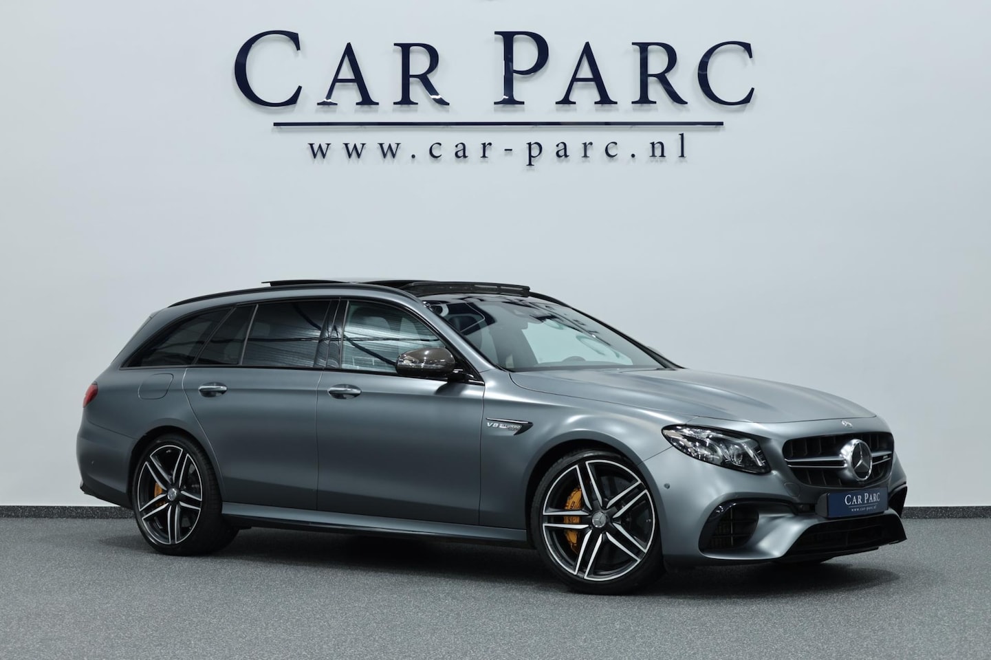 Mercedes-Benz E-klasse Estate - AMG 63 S 4MATIC 612+PK LED/KERAMISCH/HUD/SFEER/LUCHT/PANO/LEER+MASSAGE/360/ACC/ECC/12 MDN - AutoWereld.nl