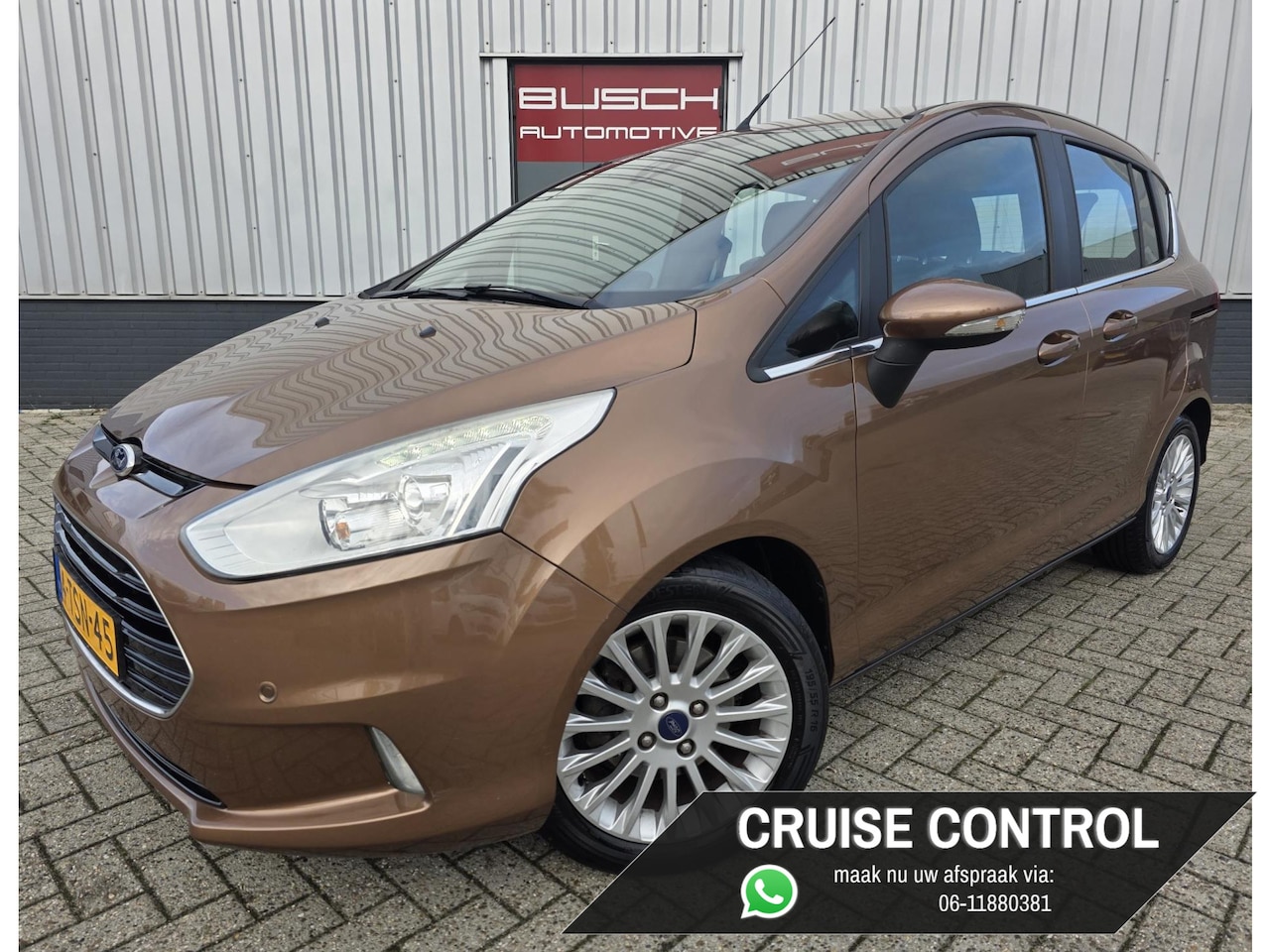 Ford B-Max - 1.0 EcoBoost Titanium | VAN 2e EIGENAAR | - AutoWereld.nl