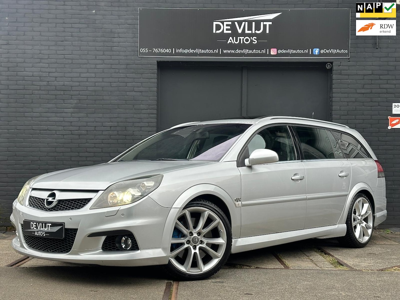 Opel Vectra Wagon - 2.8 V6 OPC | Schuifdak | Xenon | Leer | Navi | Stoelverwarming | Cruise Control | Airco | - AutoWereld.nl