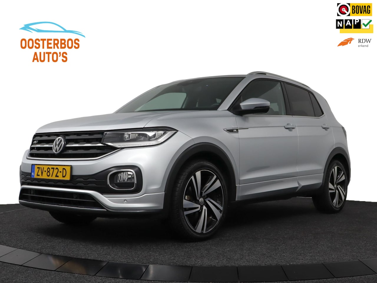 Volkswagen T-Cross - 1.0 TSI Style - R-Line/Automaat/Camera/Navi/Carplay/DAB - AutoWereld.nl