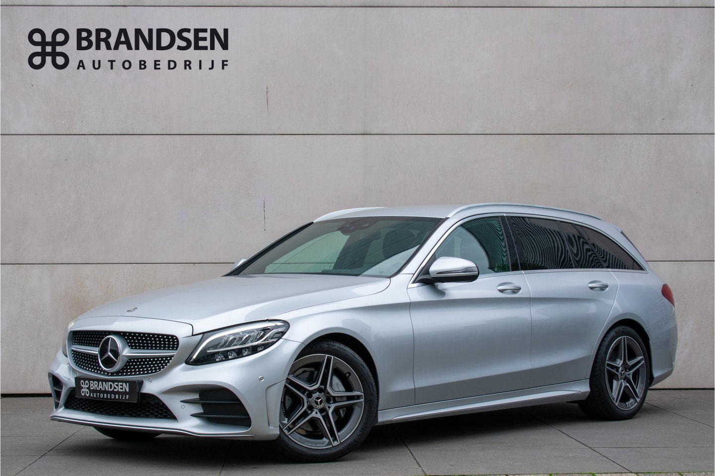Mercedes-Benz C-klasse Estate - 180 Business Solution AMG -ACC-Leer-Navi-Carplay-Led- - AutoWereld.nl