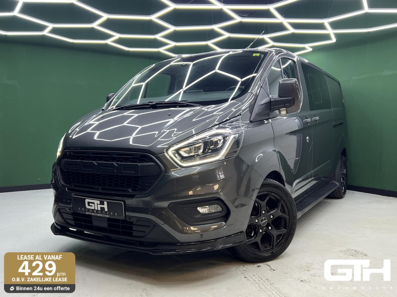 Ford Transit Custom - 300 2.0 L2H1 Camera | Dubbel Cab | Leder - AutoWereld.nl