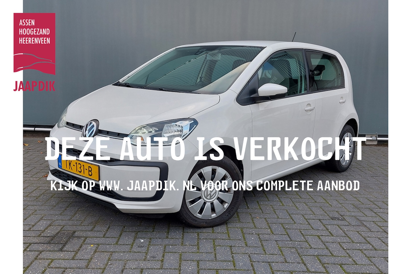 Volkswagen Up! - BJR 2018 1.0 60 PK BMT move up! STUURBEKR. / AIRCO / CENTR.VERGR. / ELECTR. RUITEN - AutoWereld.nl