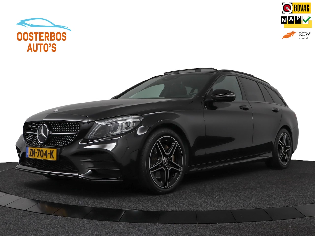Mercedes-Benz C-klasse Estate - 160 Business Solution AMG Plus Upgrade Edition - Trekhaak/Full Options/1.800kg Trekgewicht - AutoWereld.nl