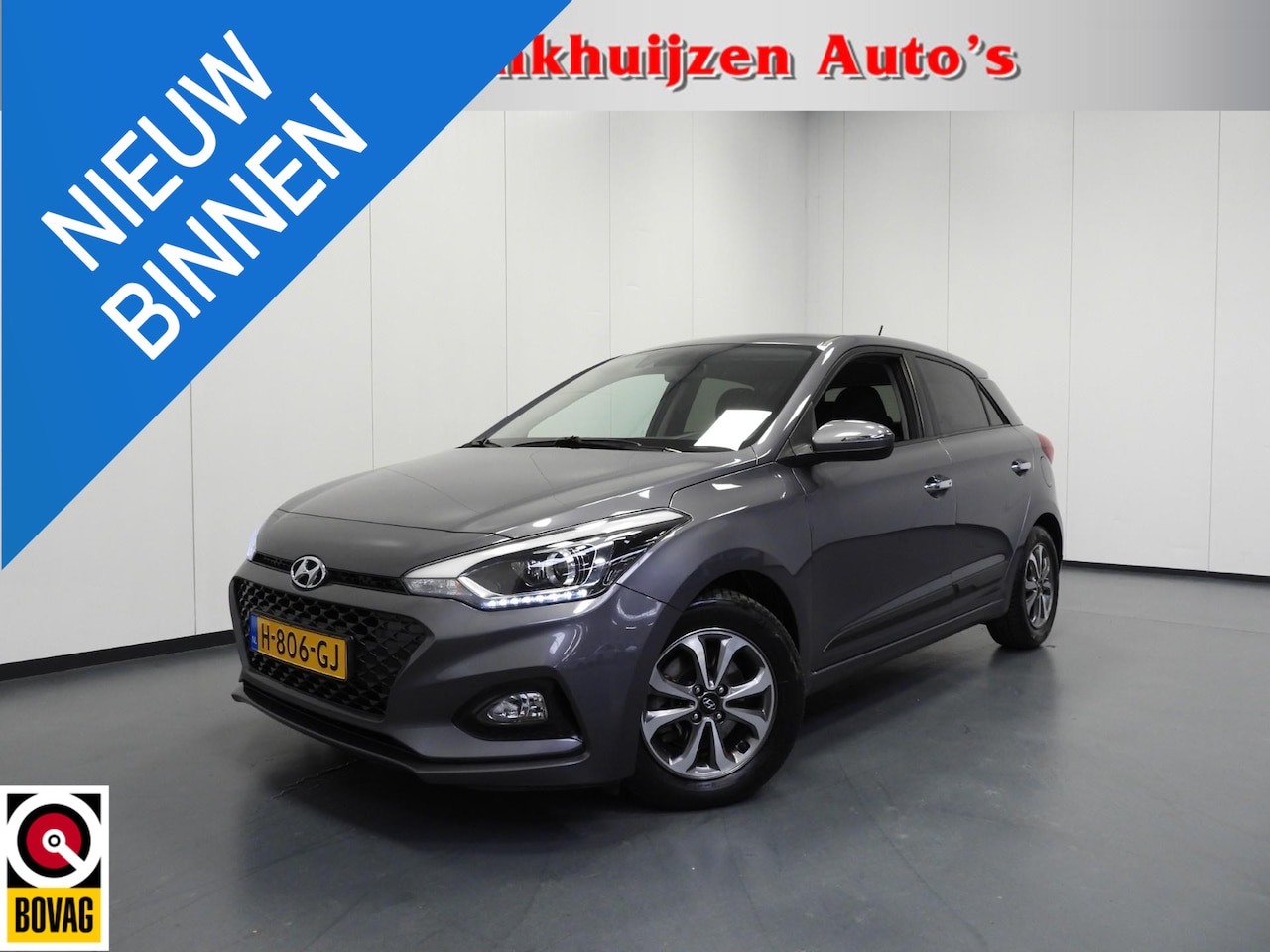 Hyundai i20 - 1.0 T-GDI 100PK Premium NAVI/CAMERA/CLIMA/15"LMV! - AutoWereld.nl