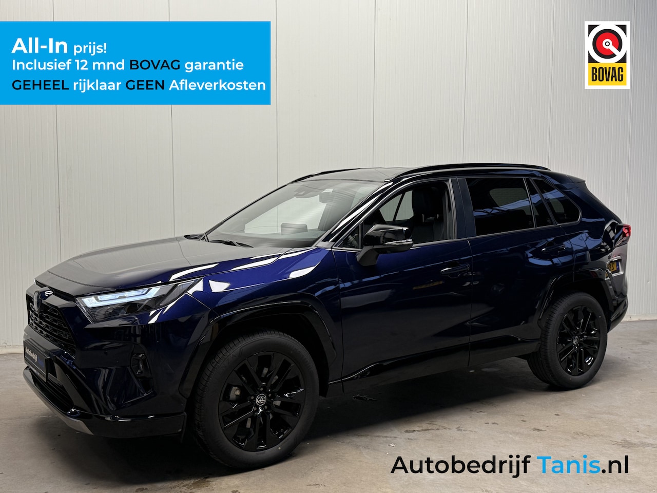 Toyota RAV4 - 2.5 Hybrid Style TWOTONE-LEDER-360°CAMERA-JBL.SOUND-ECC-LANE ASSIST-PDC-NAVI by CARPLAY - AutoWereld.nl