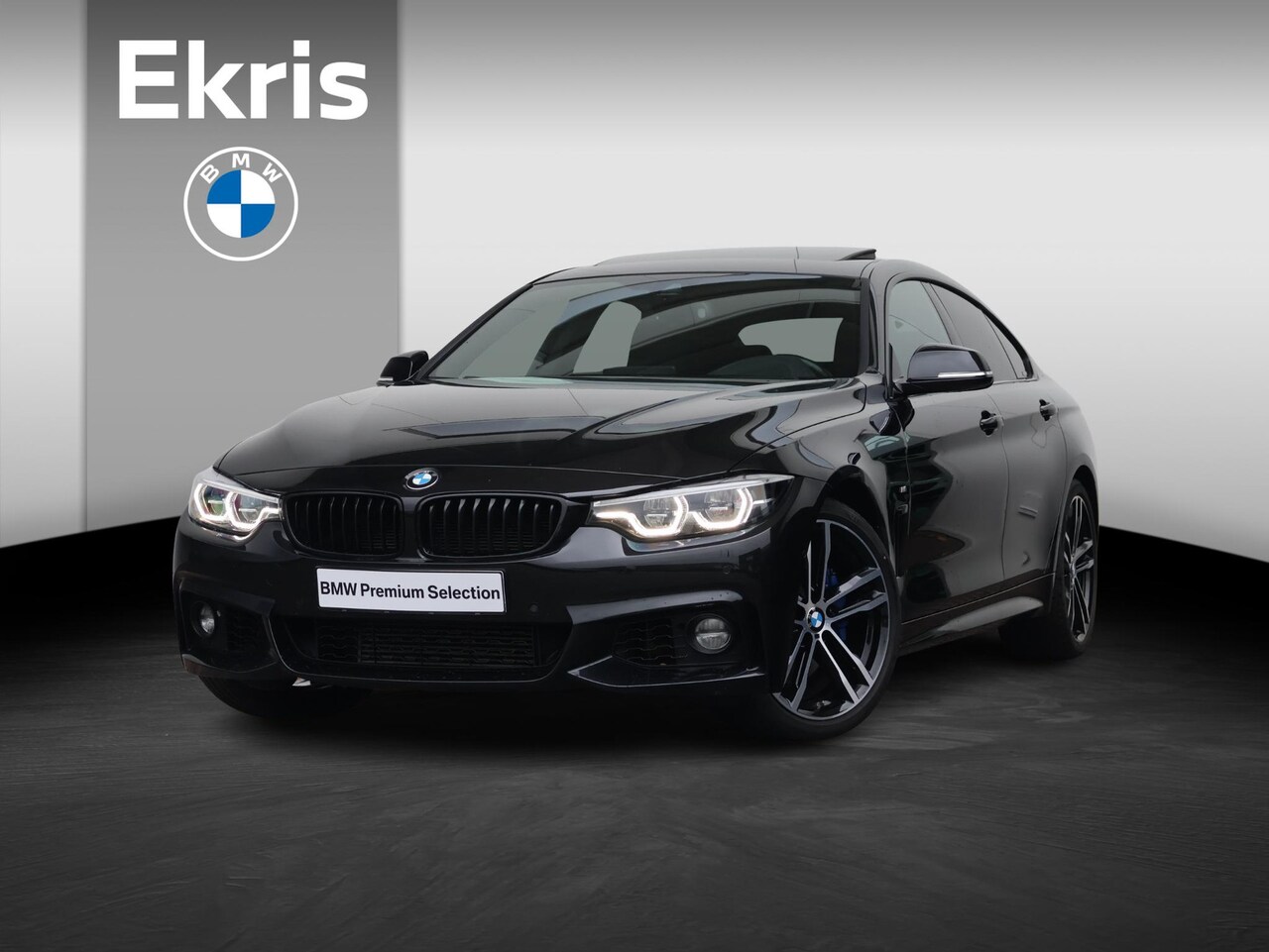 BMW 4-serie Gran Coupé - 418i Executive Edition M-Sportpakket / Harman Kardon / Head Up Display / Schuif - Kantelda - AutoWereld.nl